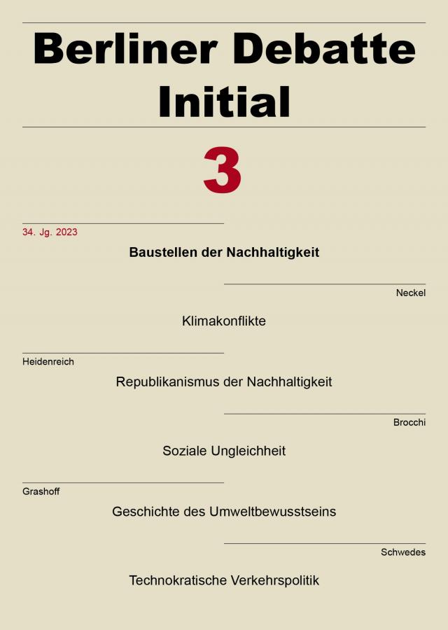 Berliner Debatte Initial 34 (2023) 3