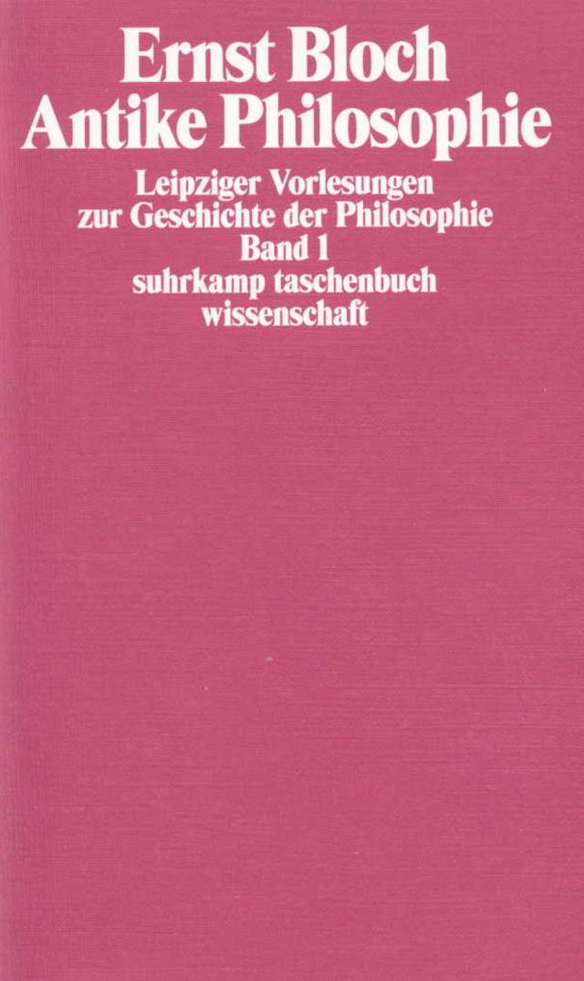 Leipziger Vorlesungen zur Geschichte der Philosophie 1950–1956