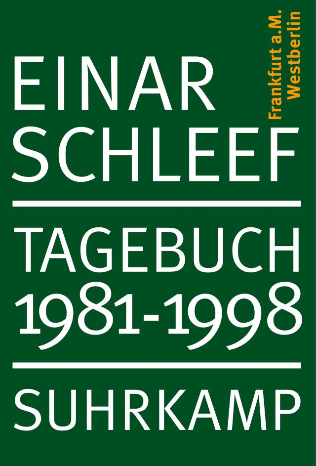 Tagebuch 1981–1998