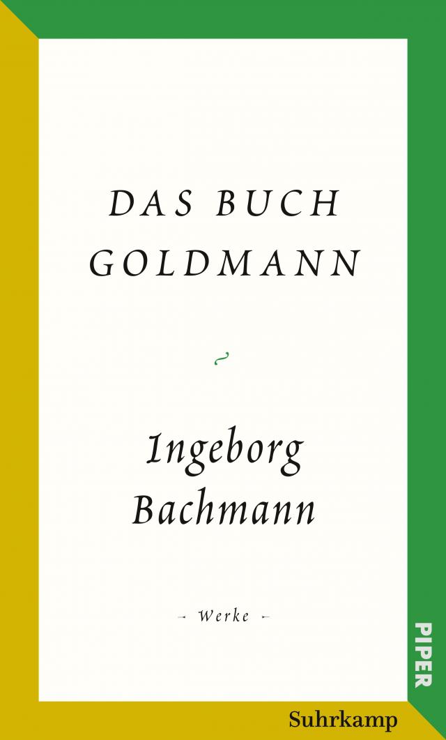 Salzburger Bachmann Edition - Das Buch Goldmann