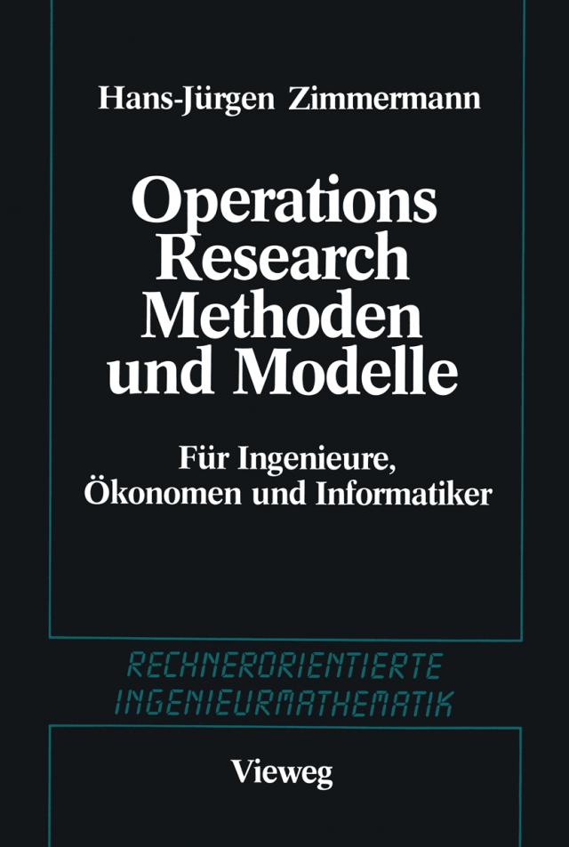 Methoden und Modelle des Operations Research