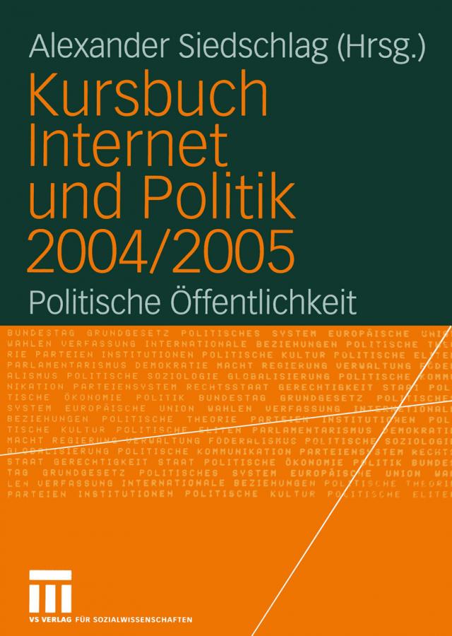 Kursbuch Internet und Politik 2004/2005