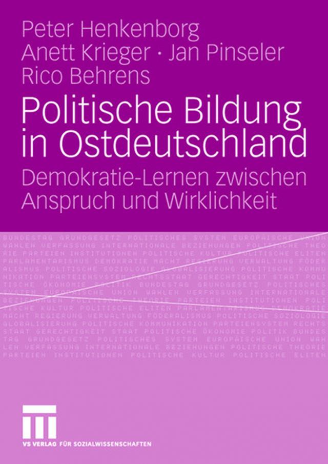 Politische Bildung in Ostdeutschland