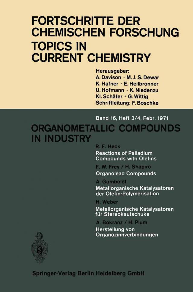 Organometallic Compounds in Industry