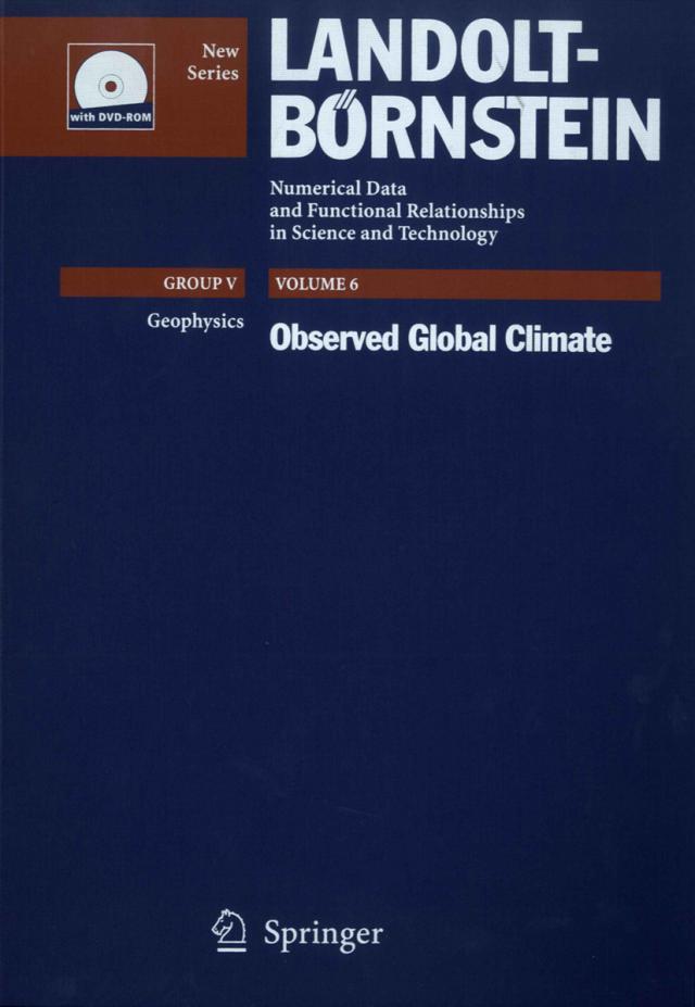 Observed Global Climate