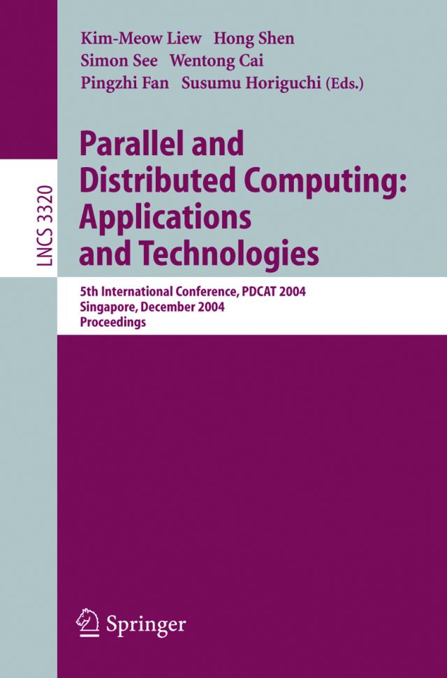 Parallel and Distributed Computing: Applications and Technologies