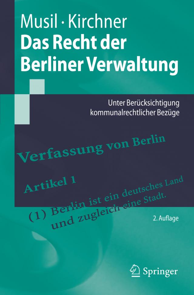 Das Recht der Berliner Verwaltung
