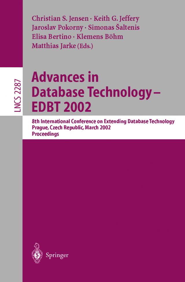 Advances in Database Technology - EDBT 2002