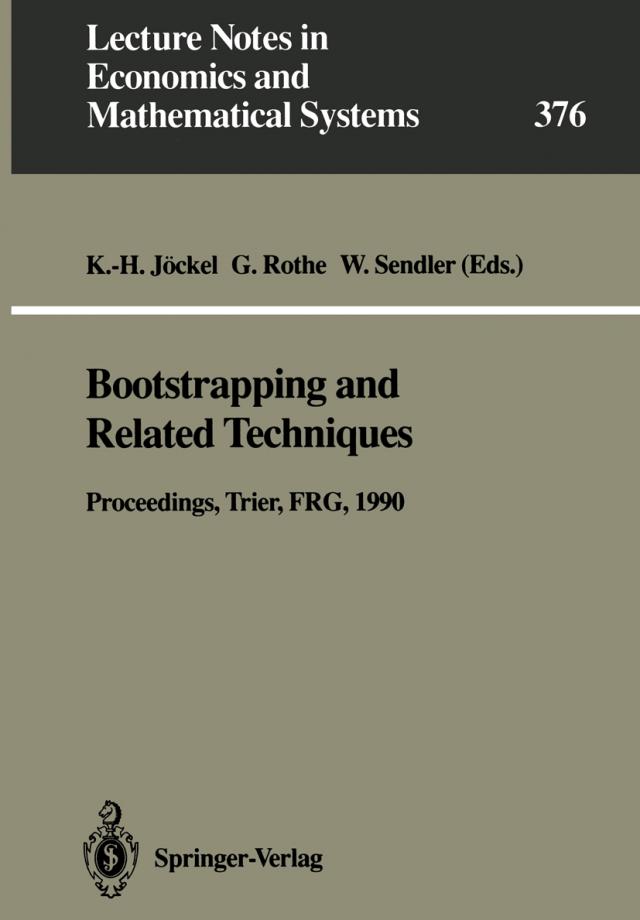 Bootstrapping and Related Techniques