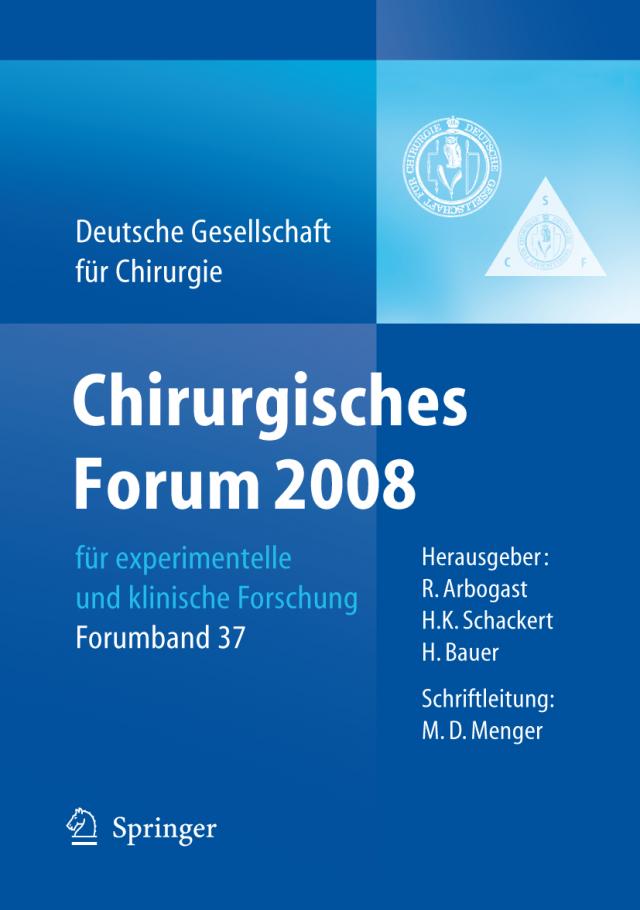 Chirurgisches Forum 2008
