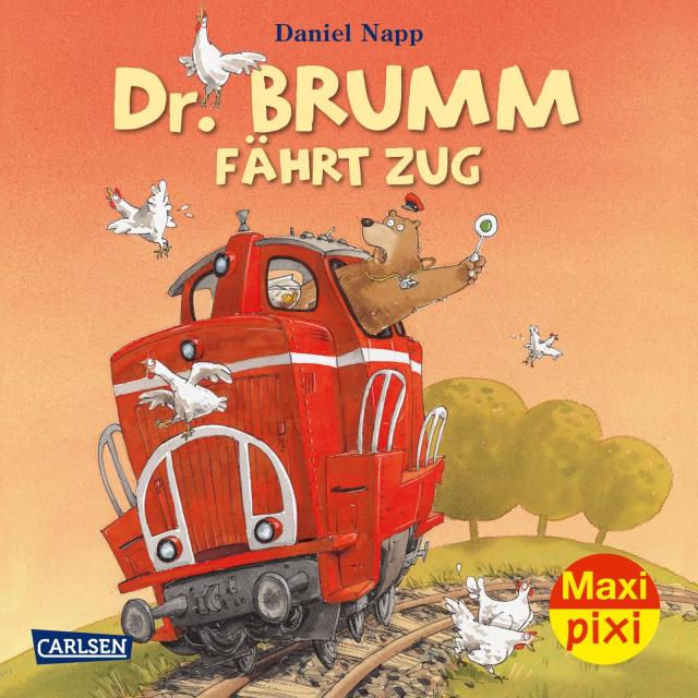 Maxi Pixi 161: VE 5 Dr. Brumm fährt Zug (5 Exemplare)