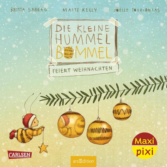 Maxi Pixi 229: VE 5 Die kleine Hummel Bommel feiert Weihnachten (5 Exemplare)