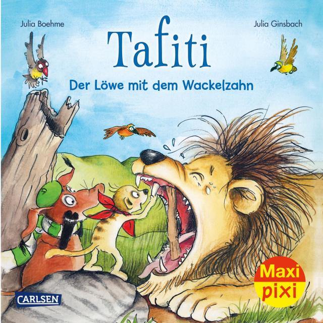 Maxi Pixi 383: VE 5: Tafiti: Der Löwe mit dem Wackelzahn (5 Exemplare)