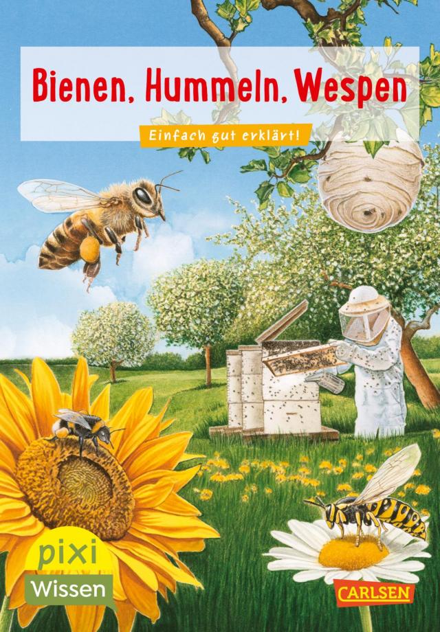Pixi Wissen 104: VE 5: Bienen, Hummeln, Wespen