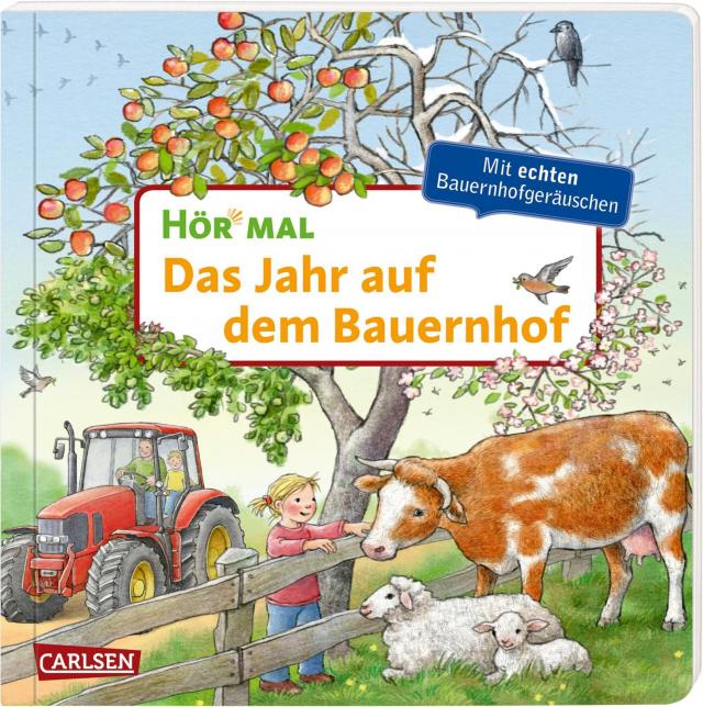 Hör mal: Das Jahr auf dem Bauernhof, m. Soundeffekten Tönendes Buch. Pappband.