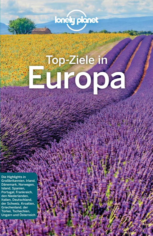 LONELY PLANET Reiseführer E-Book Top-Ziele in Europa