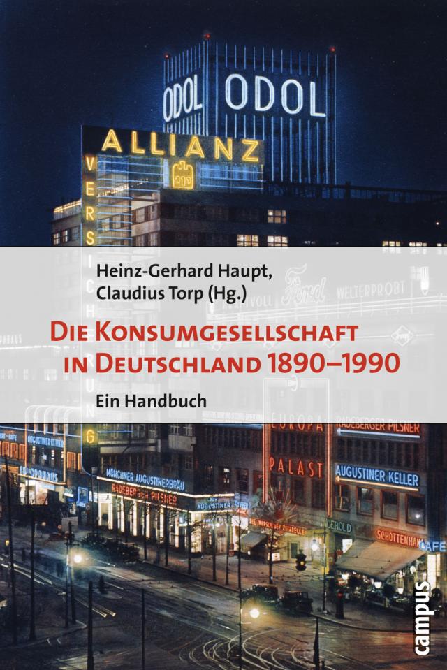 Die Konsumgesellschaft in Deutschland 1890–1990