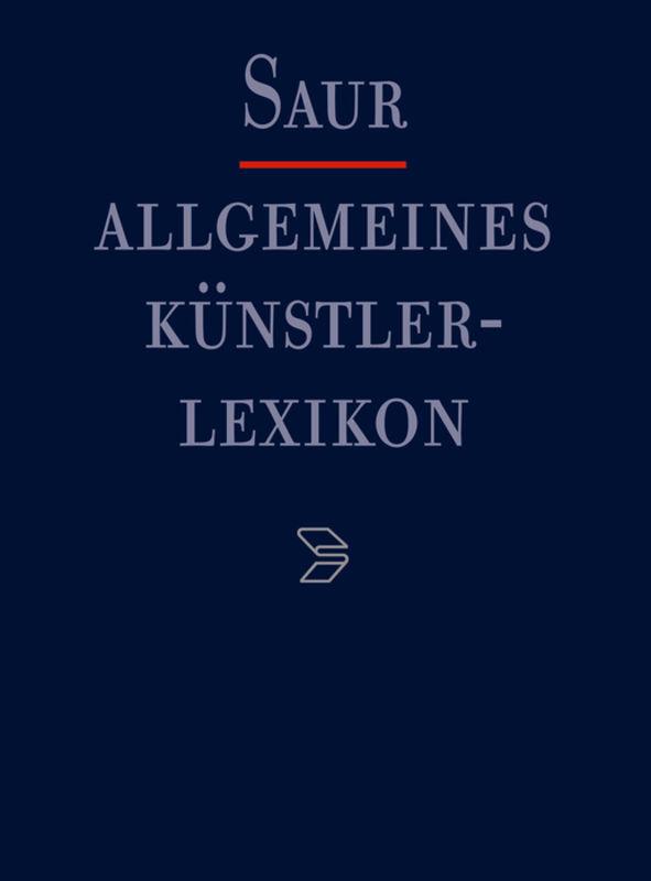 Allgemeines Künstlerlexikon (AKL) / Alanson - Alvarez