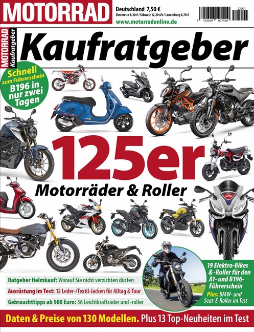 Motorrad Kaufratgeber - 125er Roller
