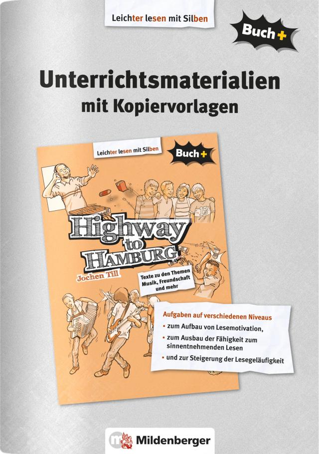 Buch+: Highway to Hamburg – Unterrichtsmaterialien mit Kopiervorlagen