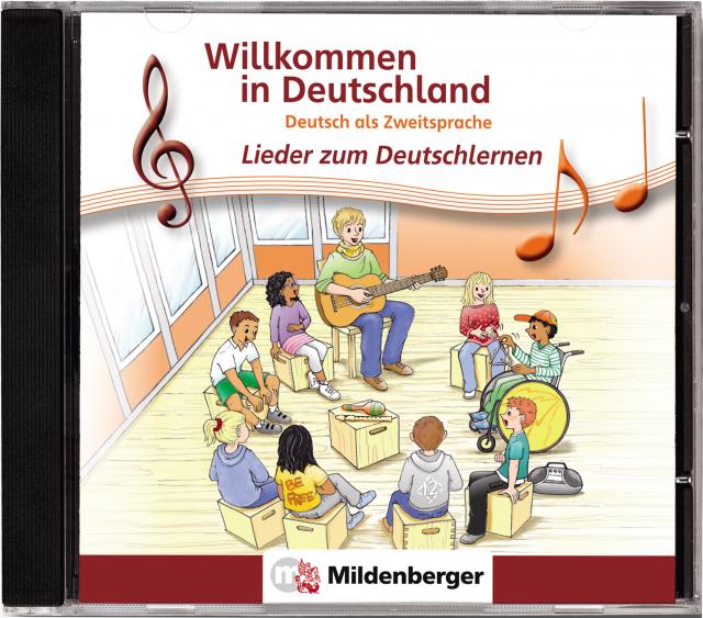Willkommen in Deutschland – Lieder zum Deutschlernen, CD
