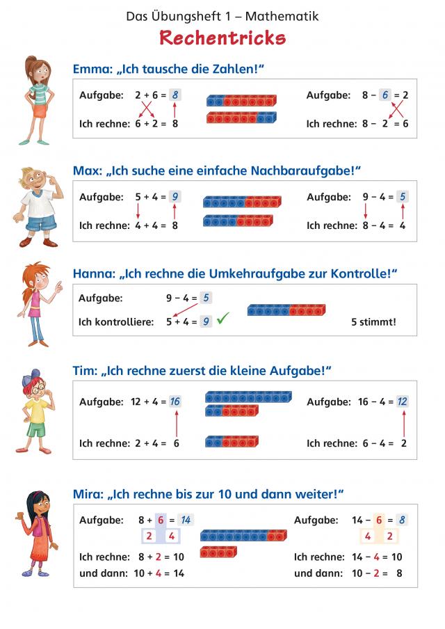 Das Übungsheft Mathematik 1 – Poster