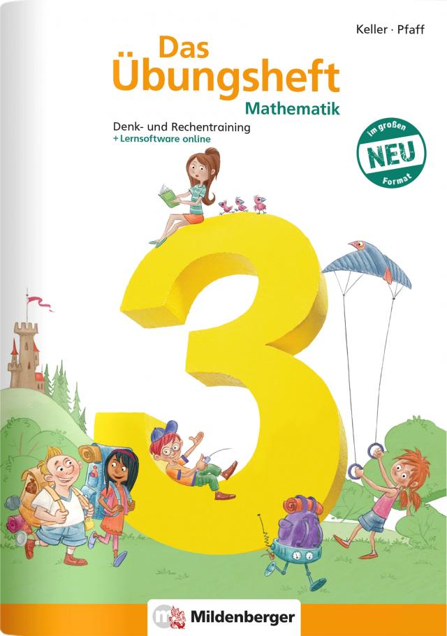 Das Übungsheft Mathematik 3 – DIN A4