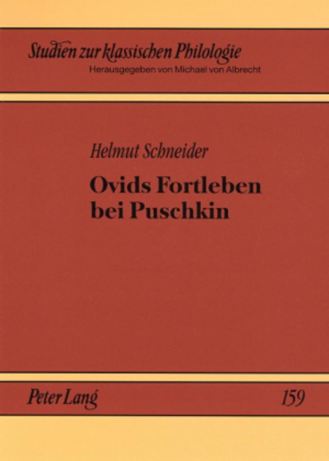 Ovids Fortleben bei Puschkin