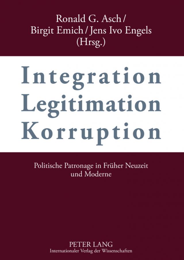 Integration – Legitimation – Korruption- Integration – Legitimation – Corruption