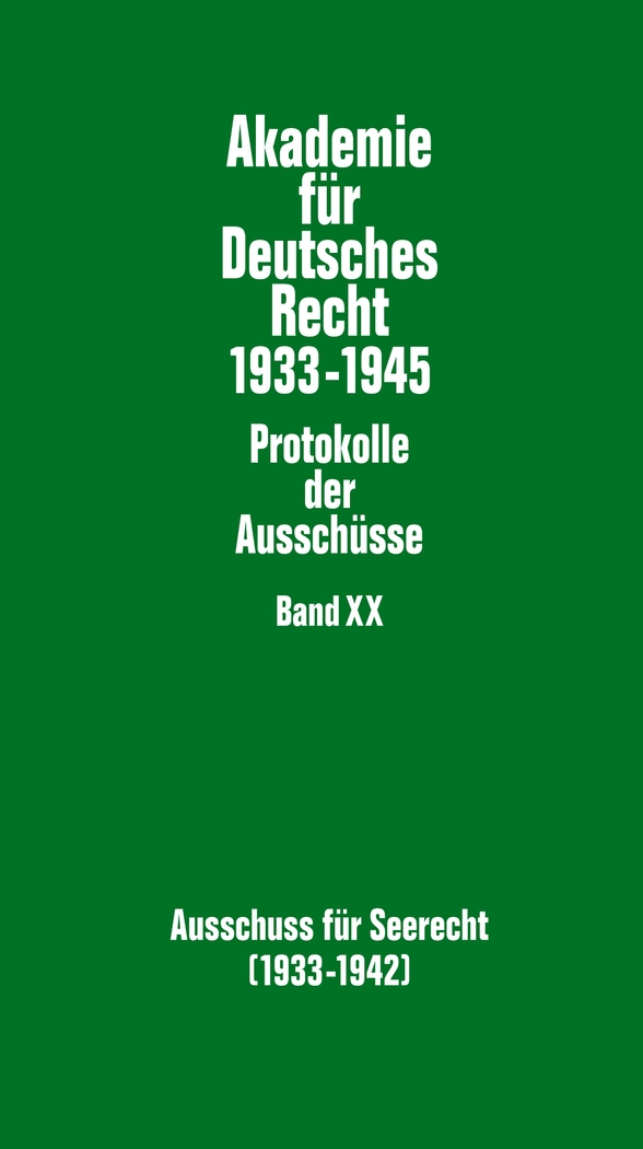 Ausschuss für Seerecht (1933-1942)
