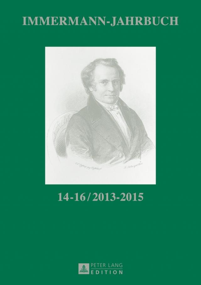 Immermann-Jahrbuch 14-16 / 2013-2015. Bd.14-16