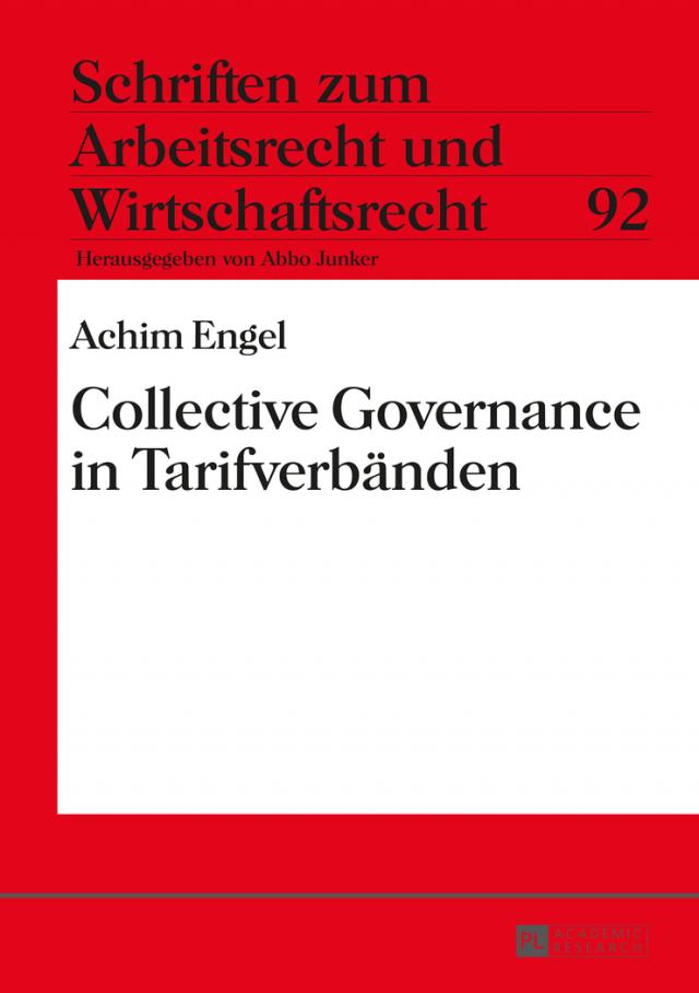 Collective Governance in Tarifverbänden