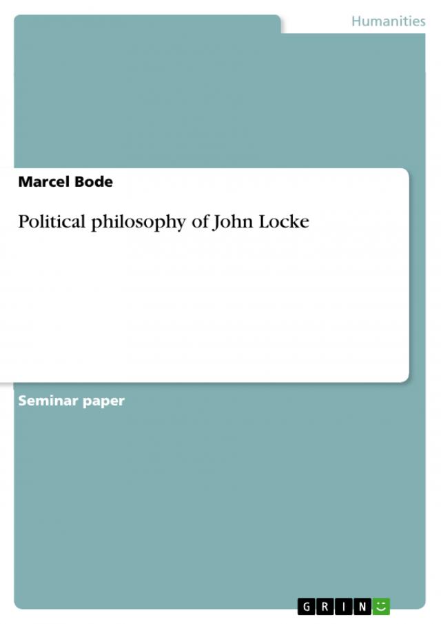 Political philosophy of John Locke
