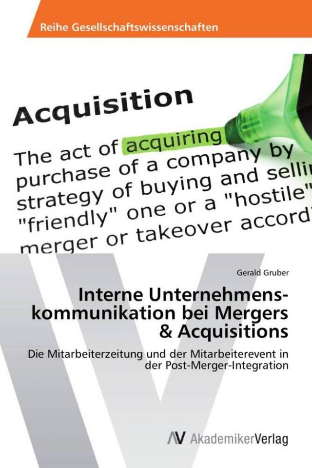 Interne Unternehmenskommunikation bei Mergers & Acquisitions