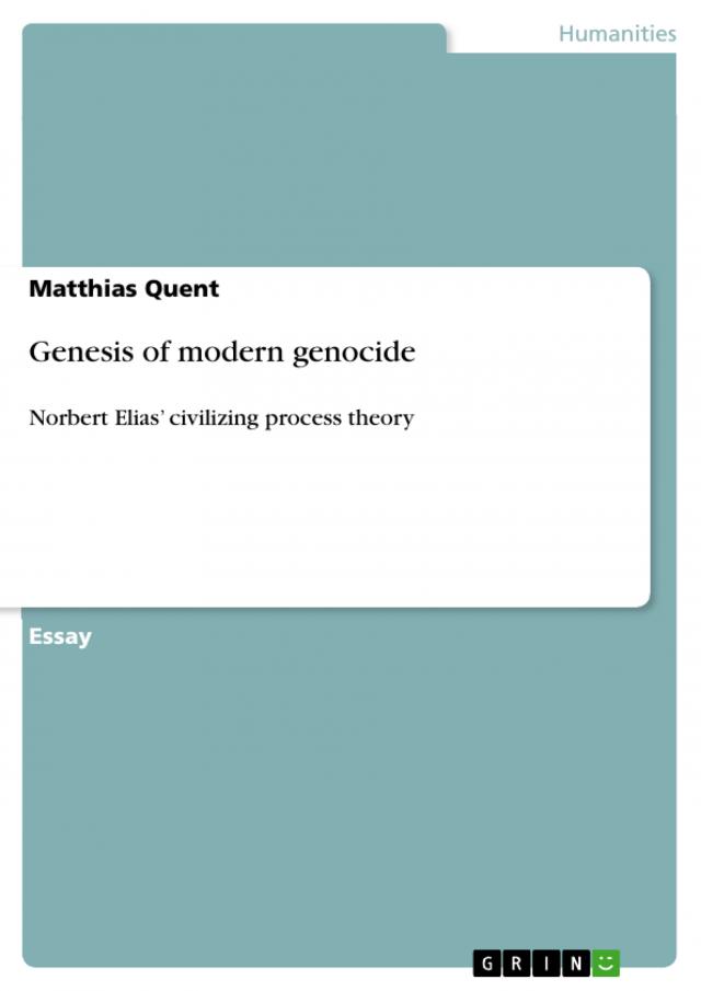 Genesis of modern genocide