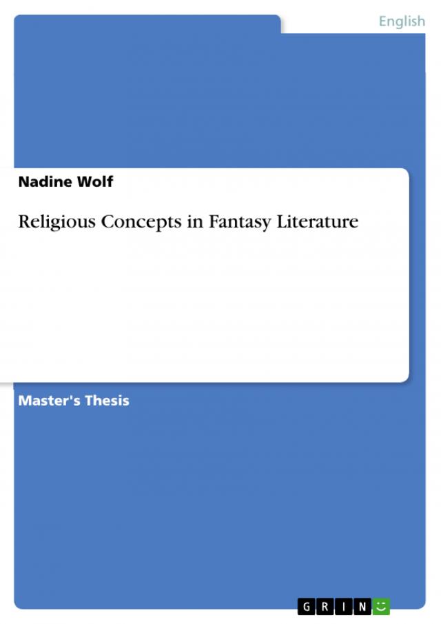 Religious Concepts in Fantasy Literature