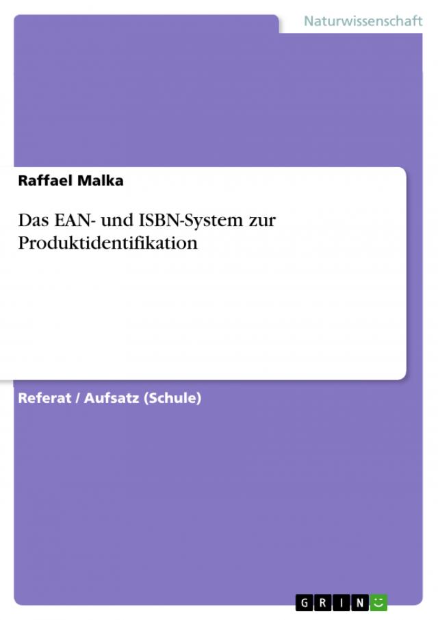 Das EAN- und ISBN-System zur Produktidentifikation