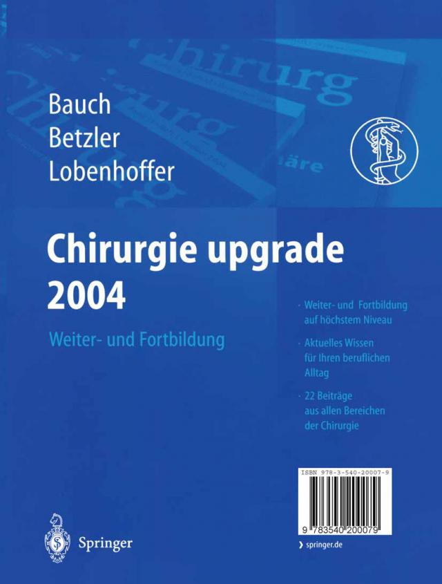 Chirurgie upgrade 2004