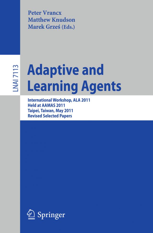 Adaptive and Learning Agents