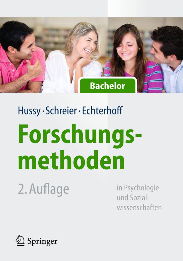 Forschungsmethoden in Psychologie und Sozialwissenschaften für Bachelor|