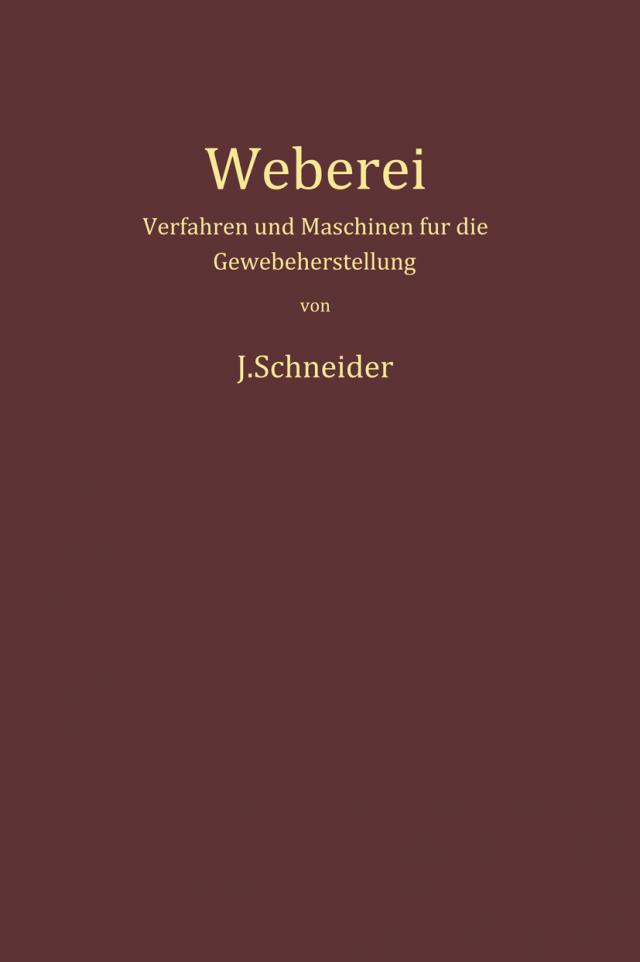Weberei
