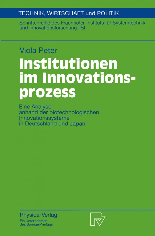 Institutionen im Innovationsprozess