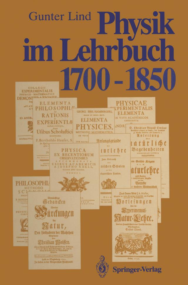 Physik im Lehrbuch 1700-1850