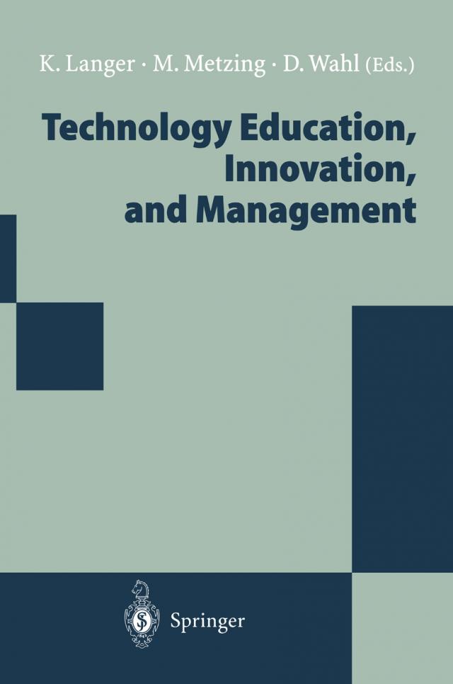 Technology Education, Innovation, and Management
