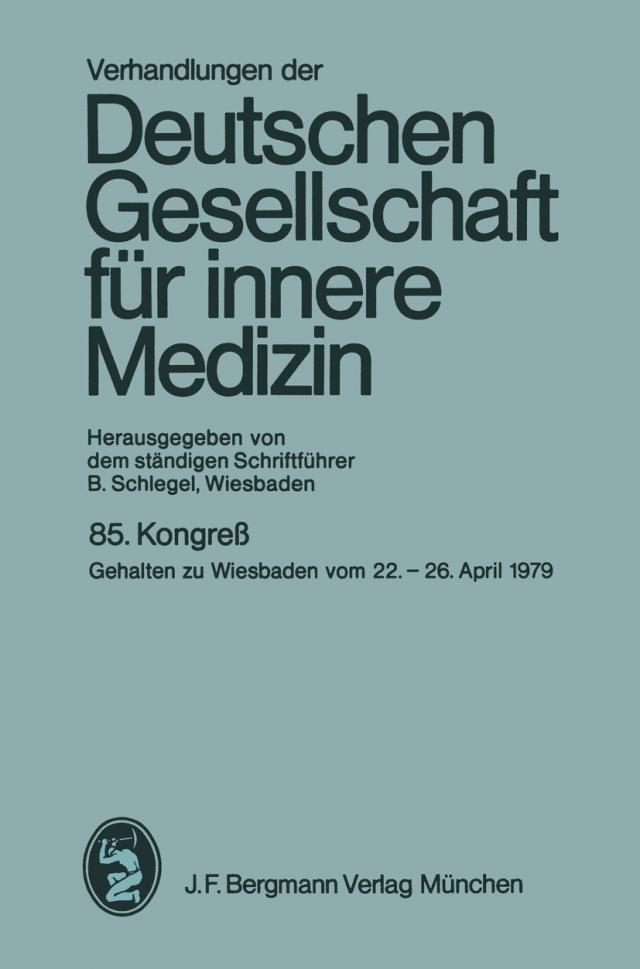 Verhandlungen der Deutschen Gesellschaft für innere Medizin
