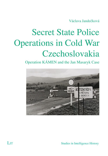 Secret State Police Operations in Cold War Czechoslovakia