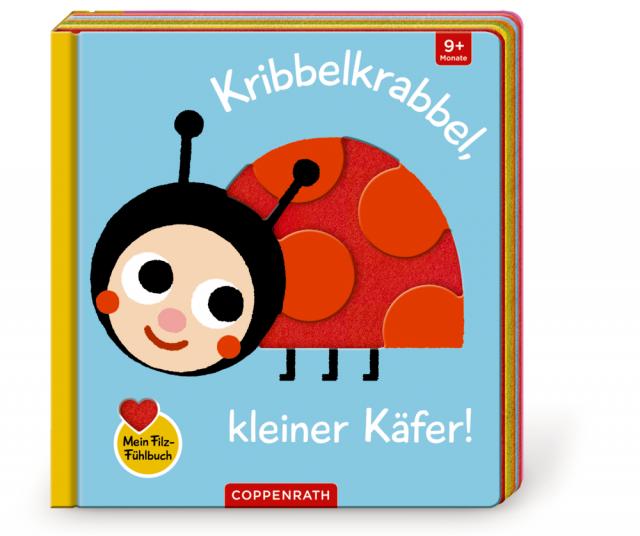 Mein Filz Fühlbuch: Kribbelkrabbel kl Käfer Fühlen&beg