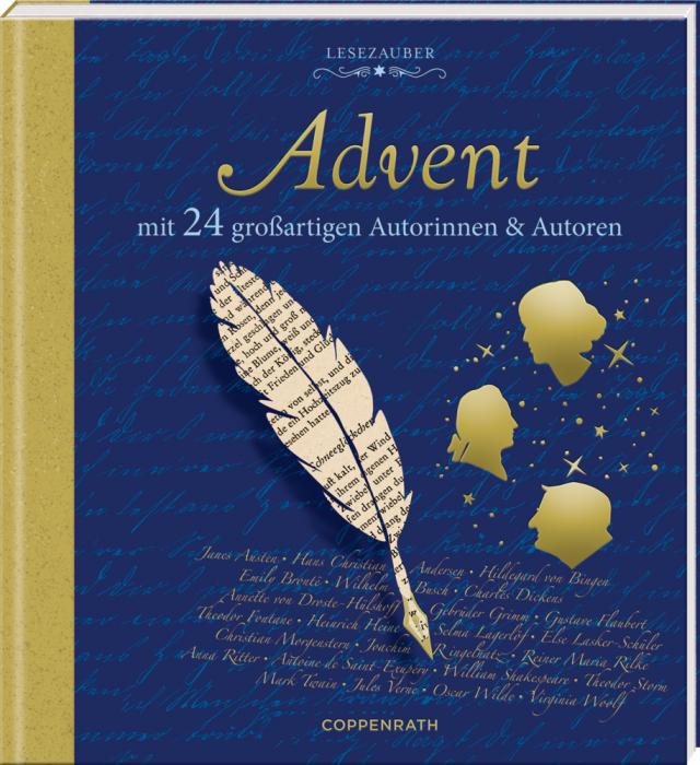 Advent mit 24 großartigen AutorInnen & Autoren Adv.kal.buch