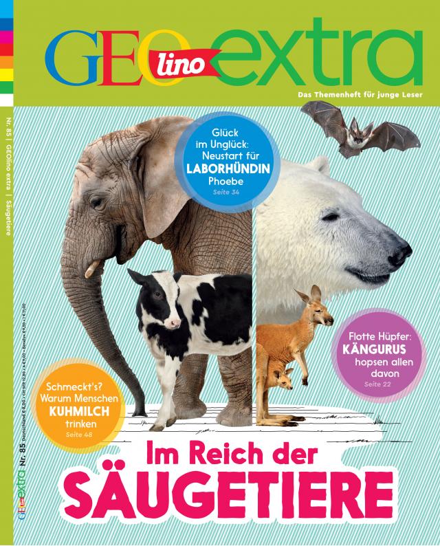 GEOlino Extra / GEOlino extra 85/2020 - Im Reich der Säugetiere