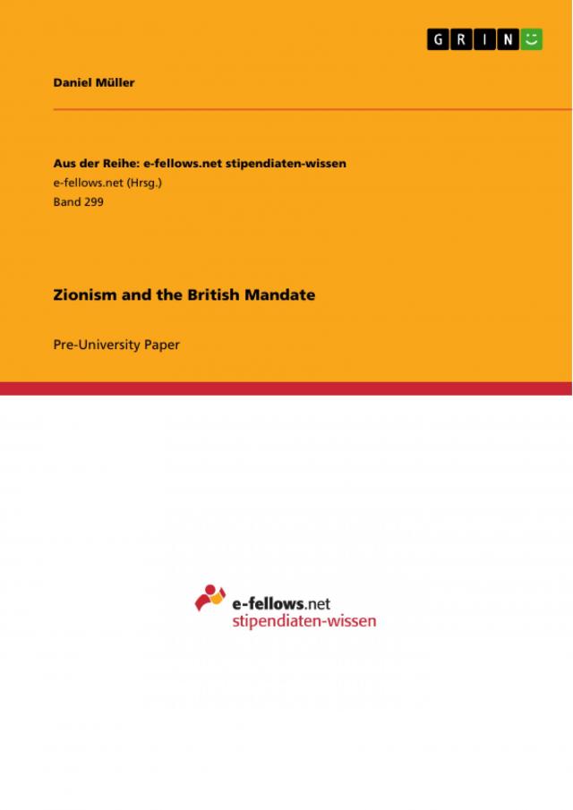 Zionism and the British Mandate